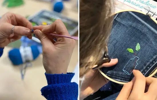 Journée corchet - broderie