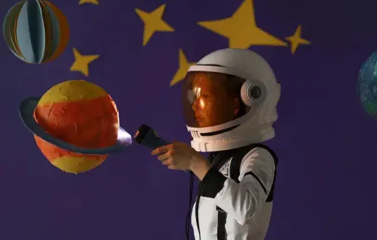 Dans la peau d'un astronaute