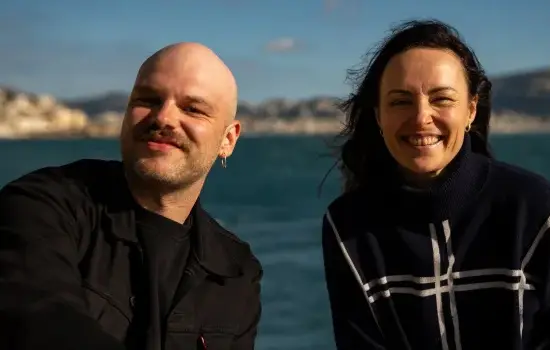 Thomas Flahaut et Daniela Banaru