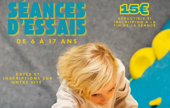 Escalade  Cours d'essai