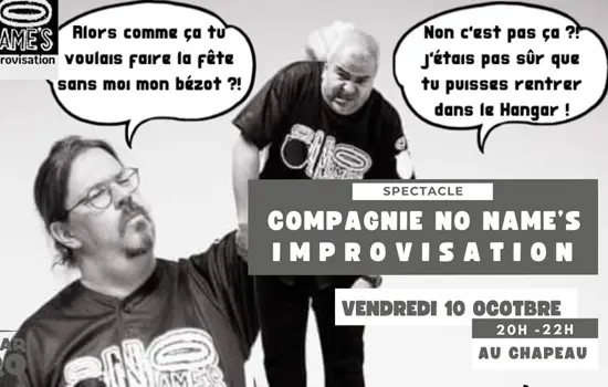 Cabaret d'Impro avec la troupe des No Names Improvisation