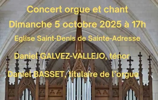 Concert orgue et chant