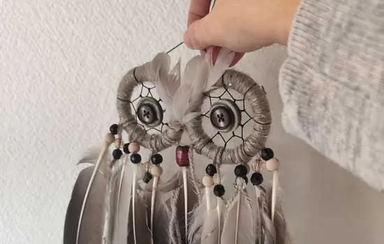 Hibou en fil