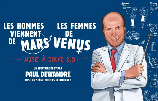 Les hommes viennent de Mars, les femmes de Vénus