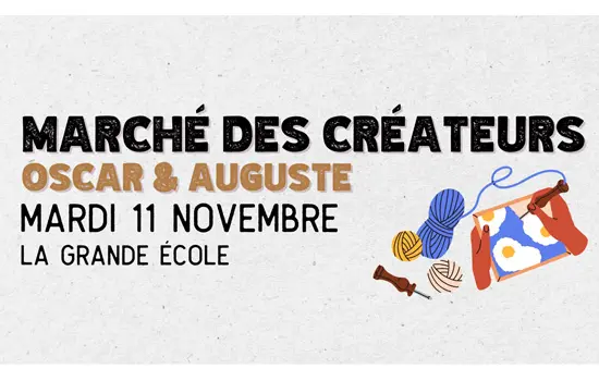 Marché des créateurs - Oscar & Auguste