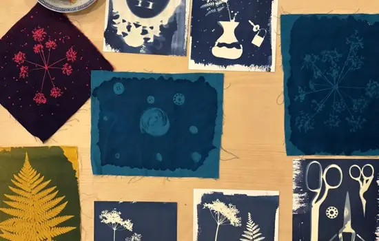 Atelier: Cyanotype - exploration