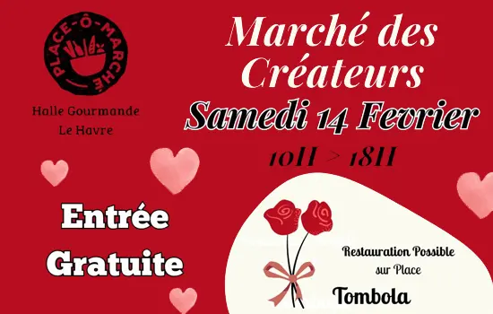 Marché des créateurs - Spécial Saint-Valentin