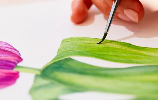 Peindre le monde végétal