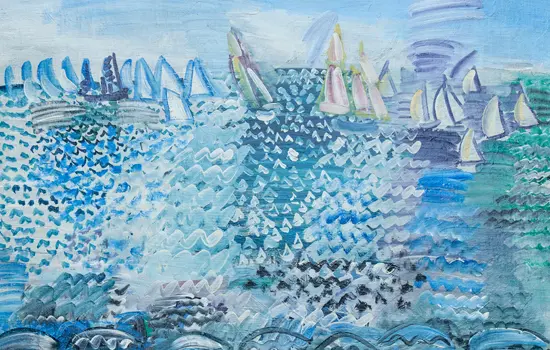 Raoul DUFY (1877-1953), Les Régates au Havre