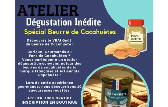 Dégustation - Spécial beurre de cacahuète