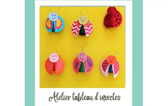 Tableau d'insectes