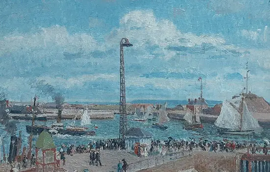 L'Anse des Pilotes et le brise-lames est