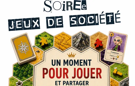 Soirée jeux de société