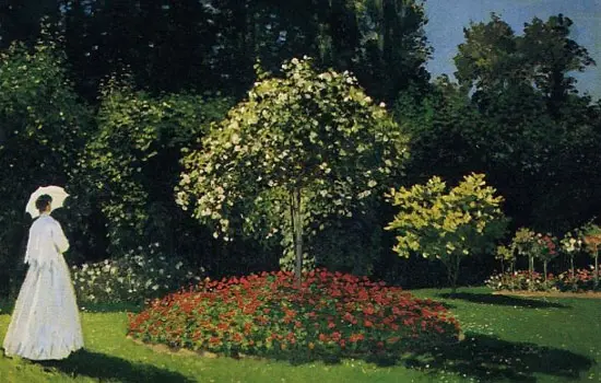 Jeanne-Marguerite Lecadre au jardin - 1866 ou 1867