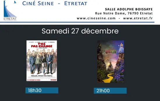 Ciné Seine 27 décembre