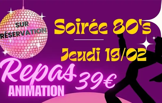 Soirée 80's