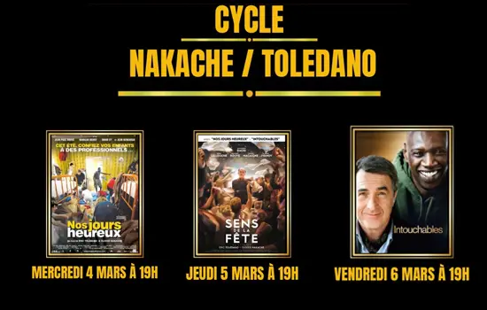 Cinéma : Cycle Nakache-Toledano