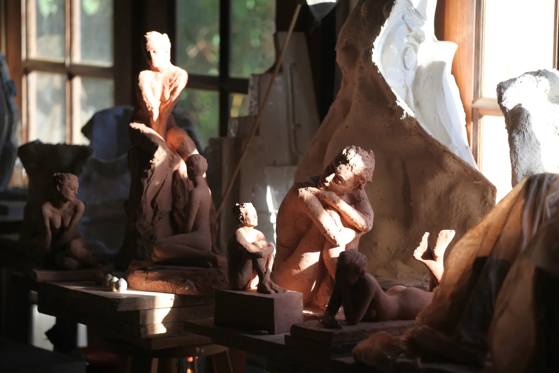 Stage Modelage -Jardin des sculptures