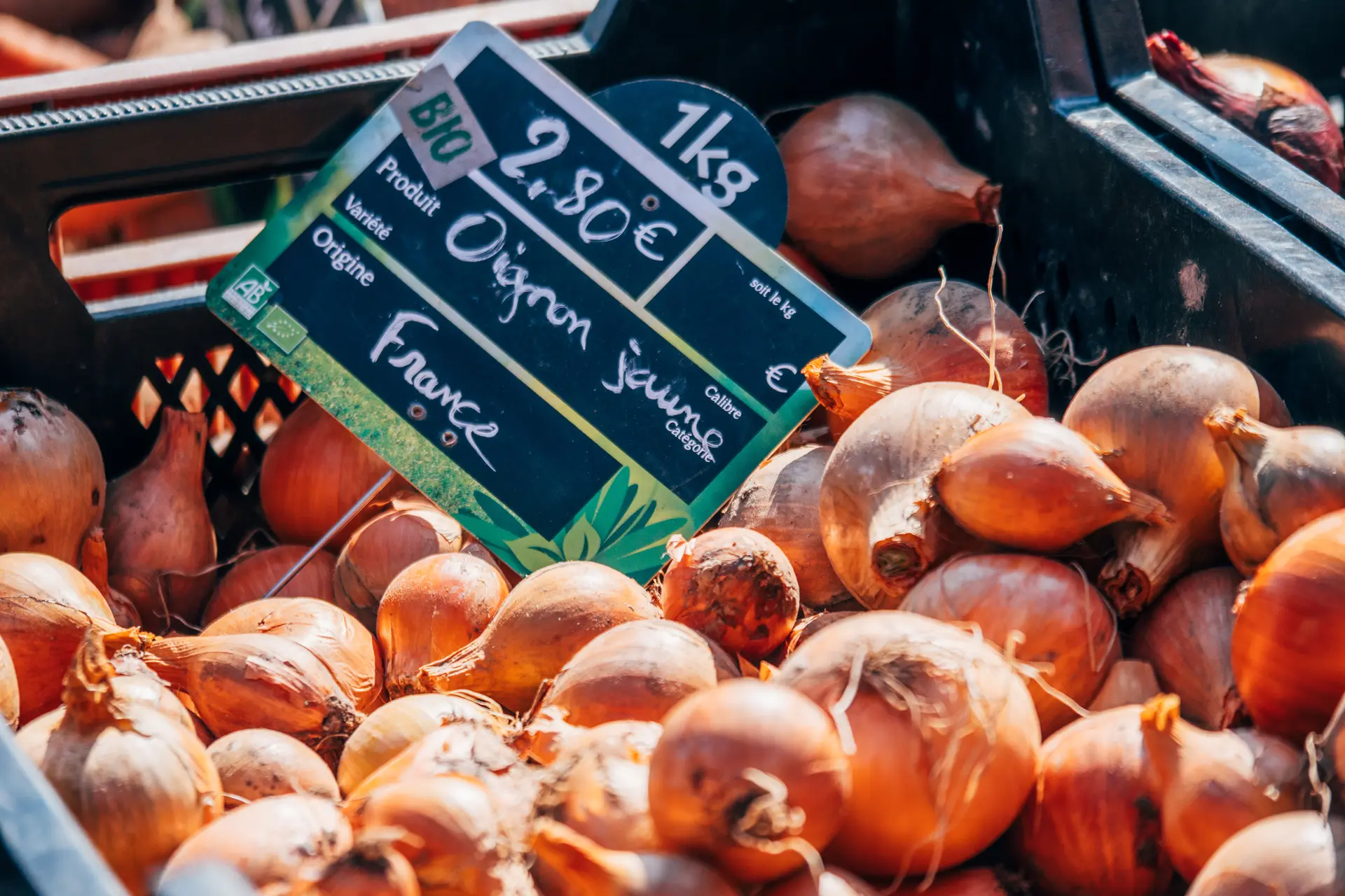 Vente de fruits et légumes