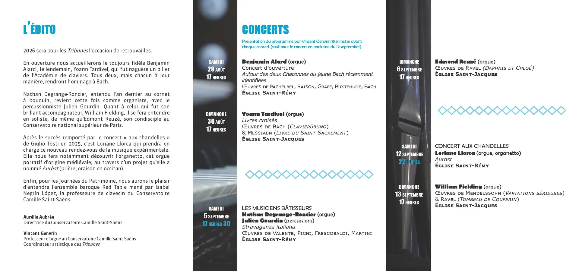 Tribunes 2026 - programme p2