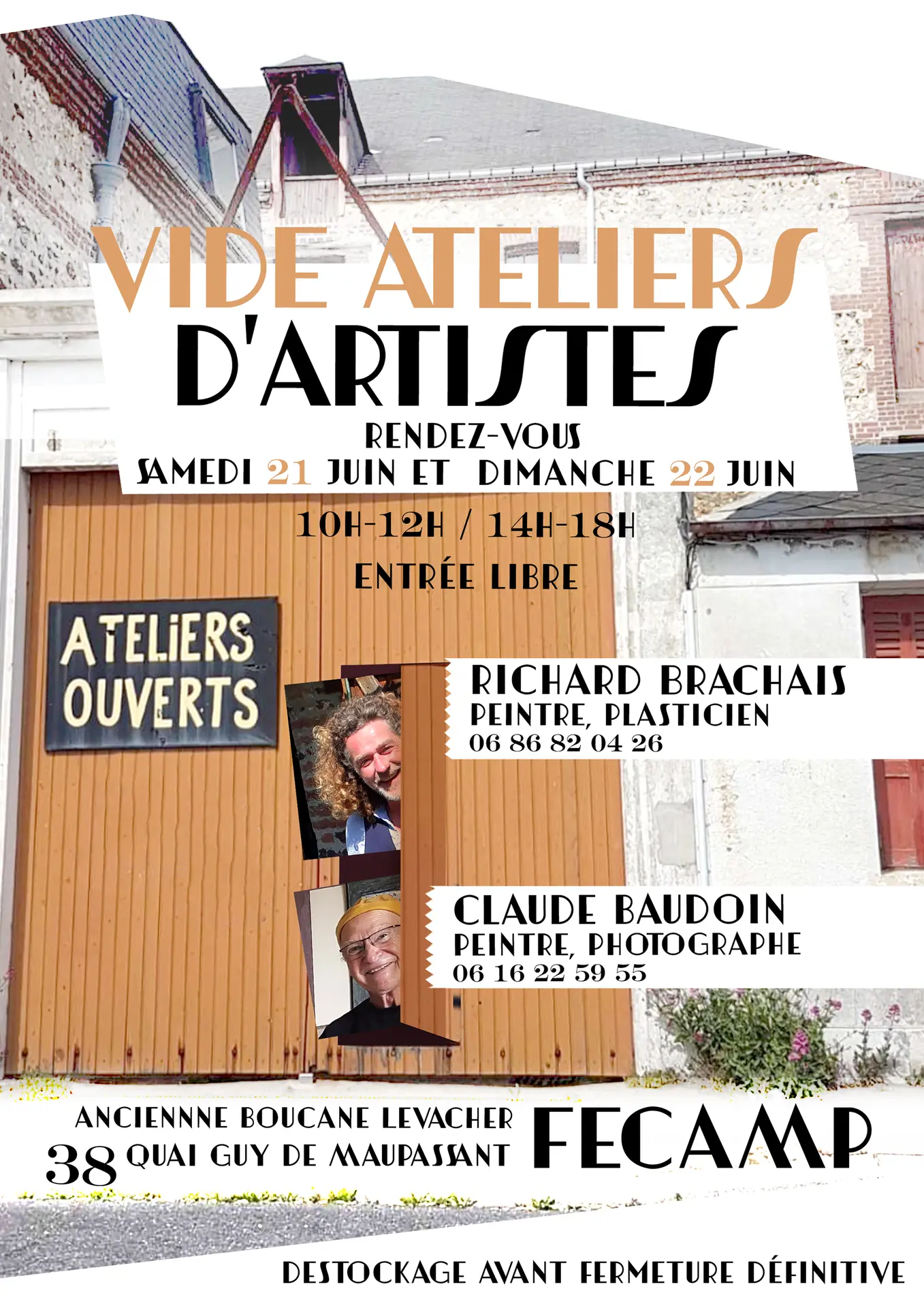 Vide ateliers d'artistes - Ancienne boucane Levacher