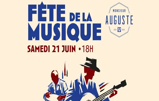 Fête de la musique - Monsieur Auguste