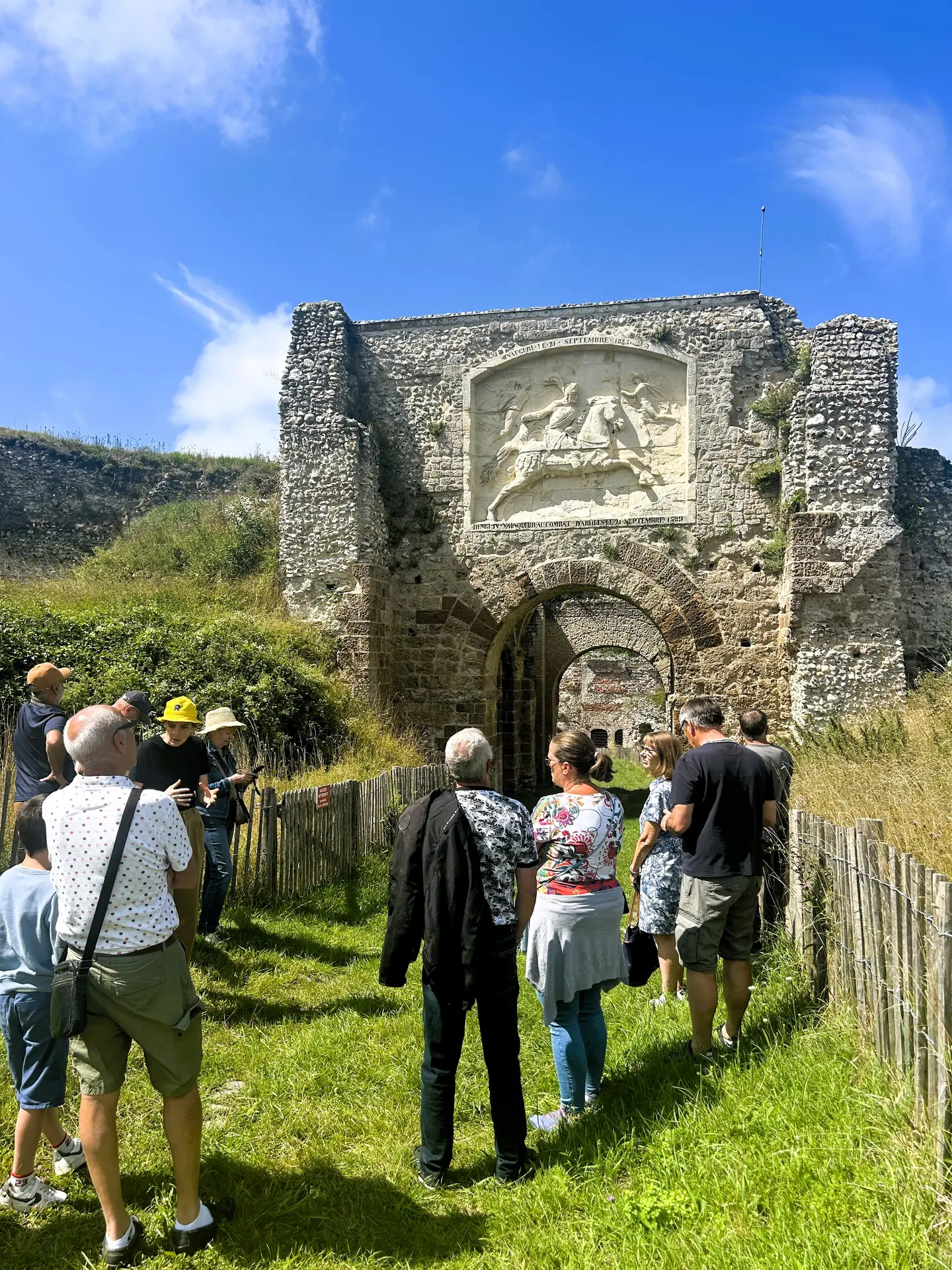 Visite guidée intérieur Château d'Arques