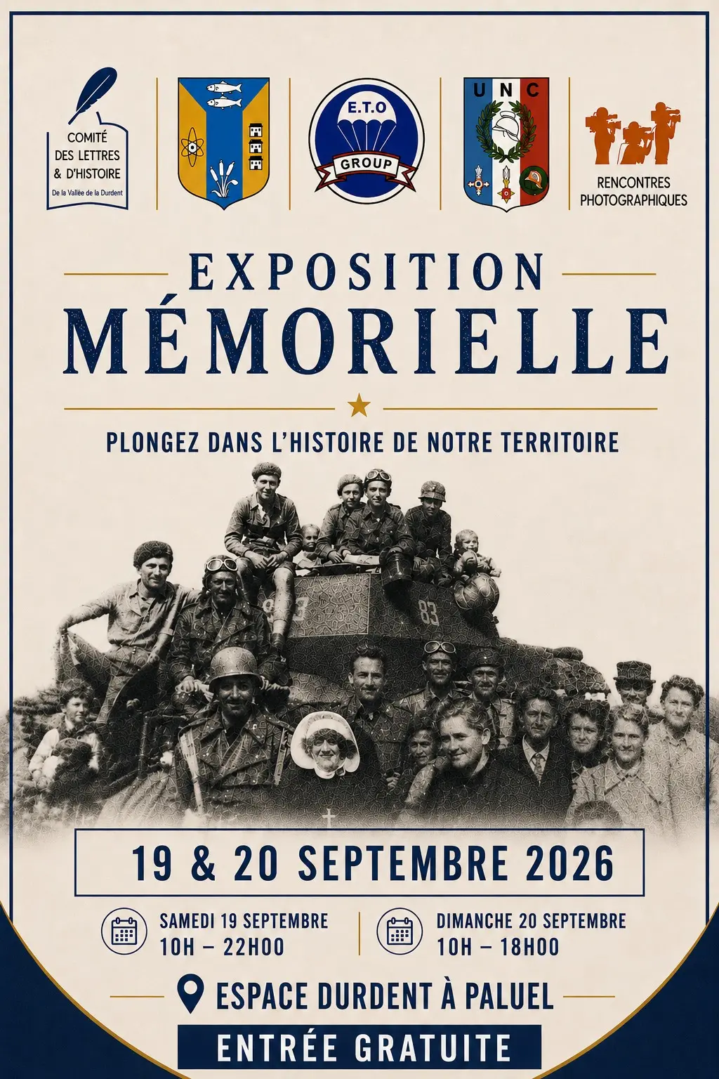 affiche expo mémorielle 2026