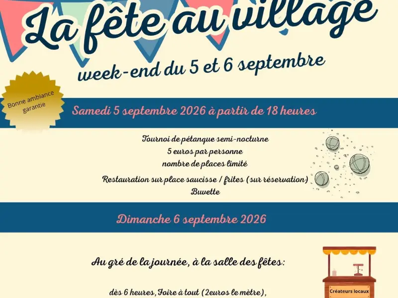La fête au Village à Etoutteville