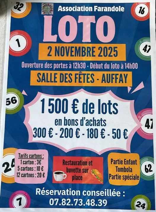 Affiche loto