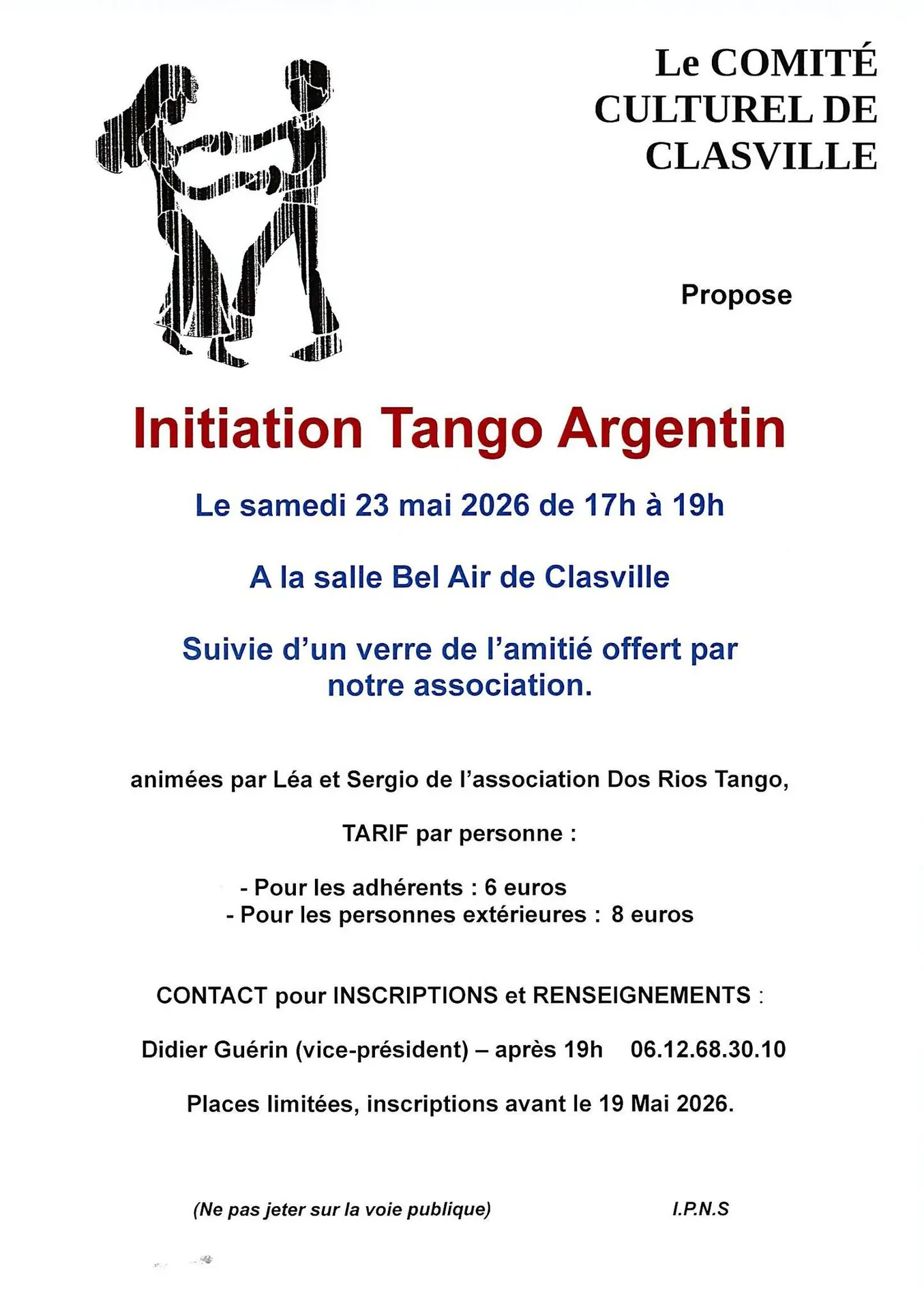 Initiation Tango Argentin_Clasville