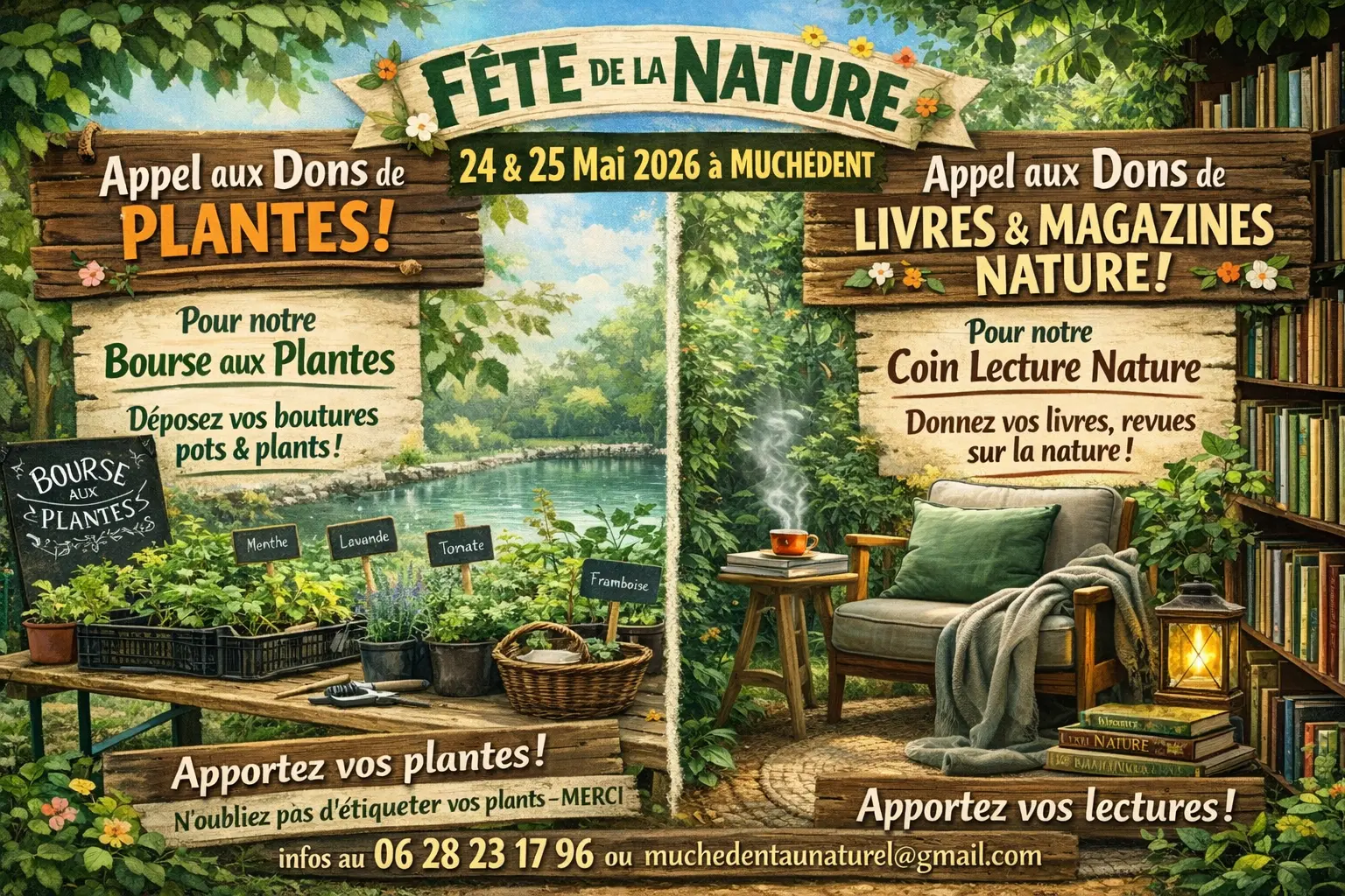 bouquins plantes