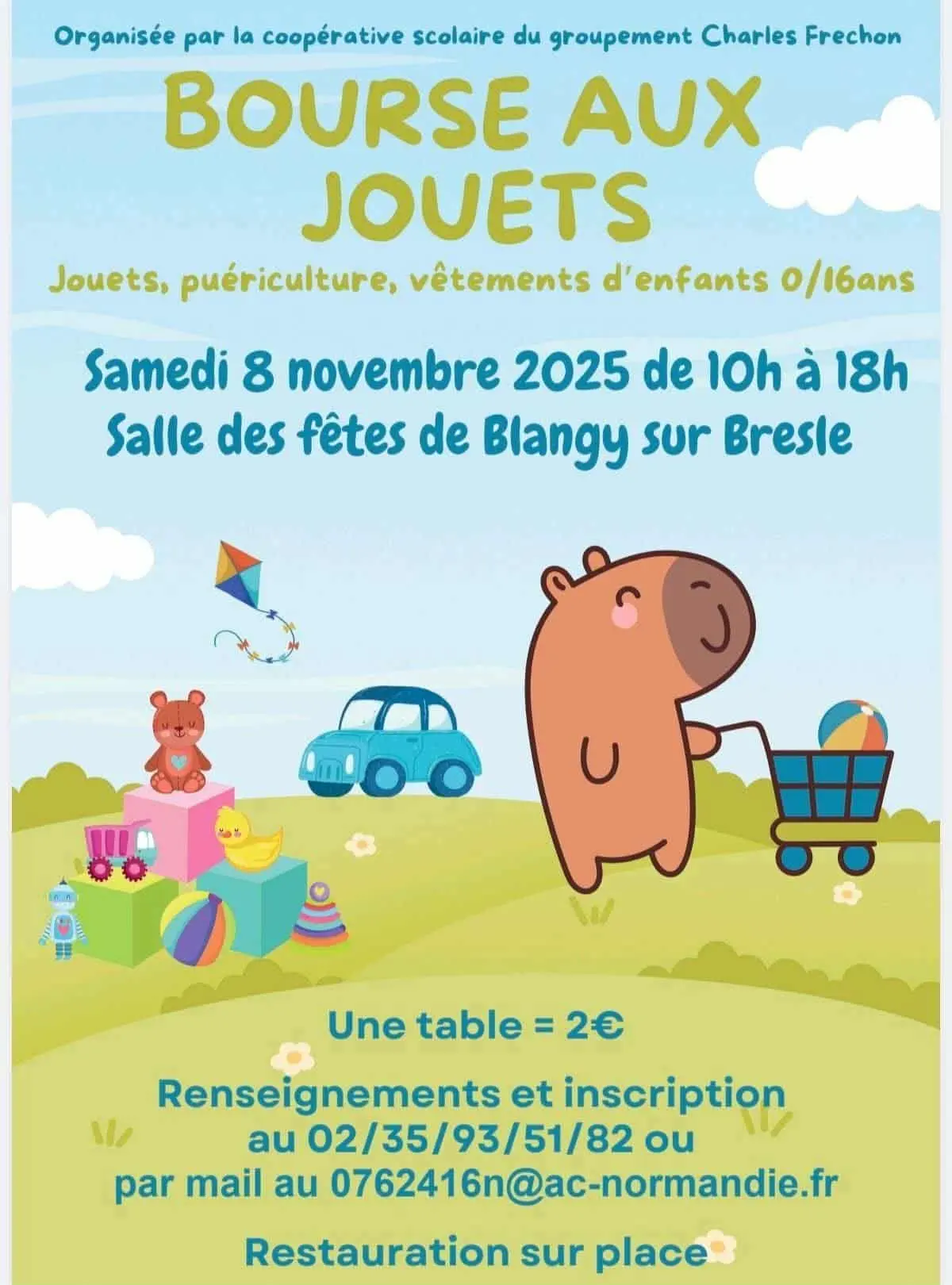 bourse aux jouets - 8 novembre