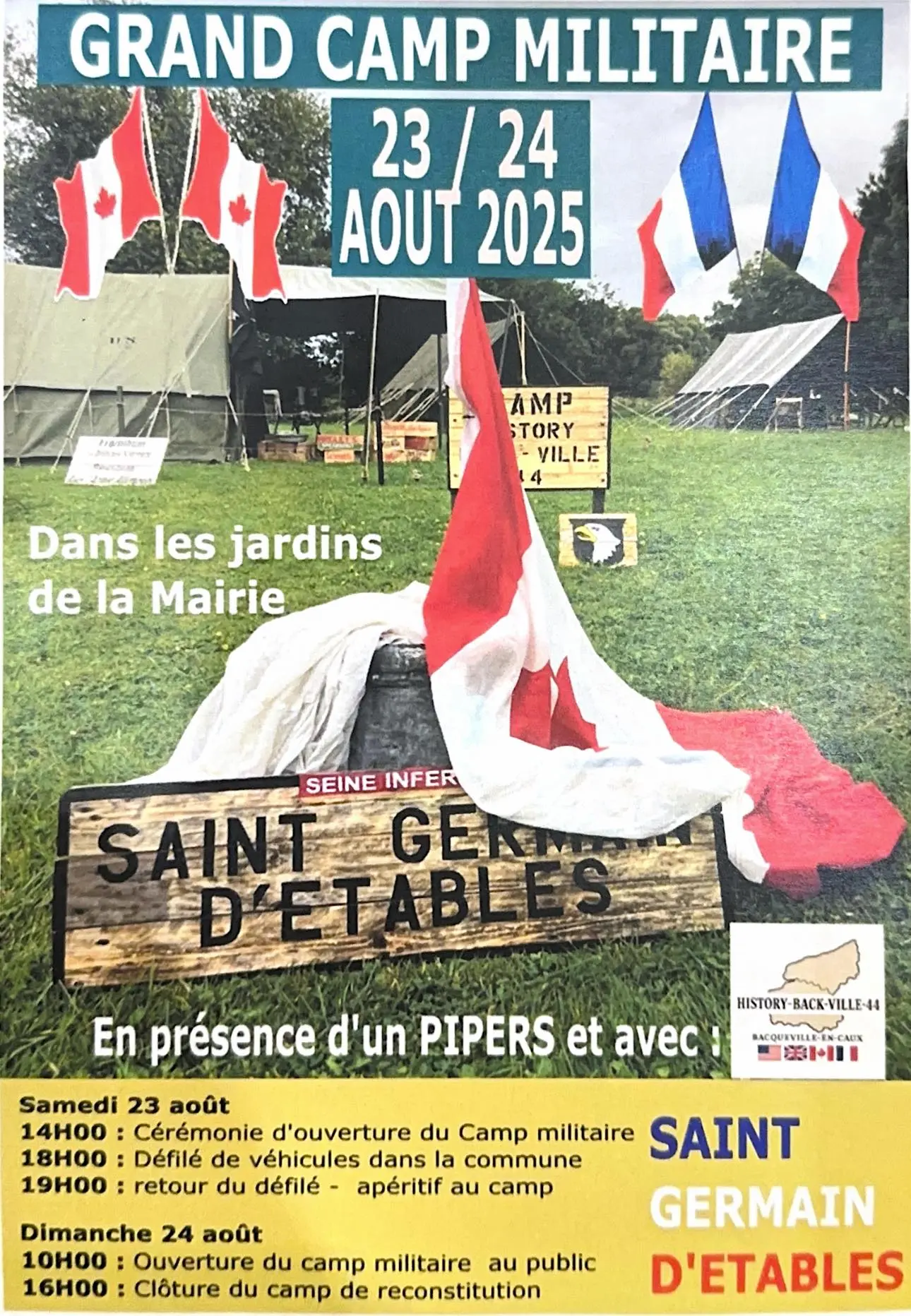camp militaire 2025