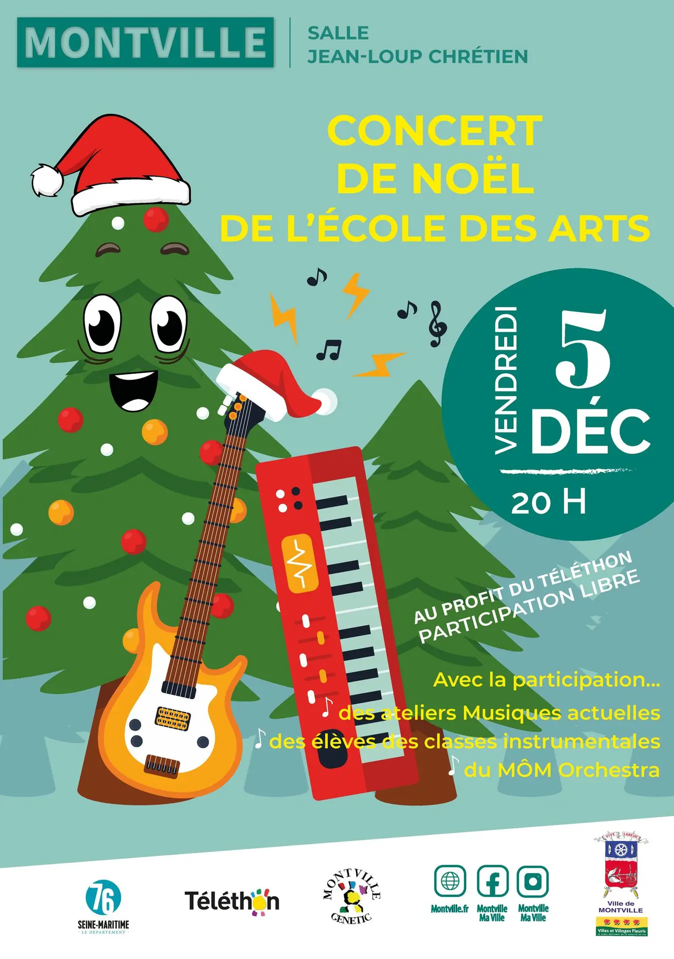 concert de noel Montville