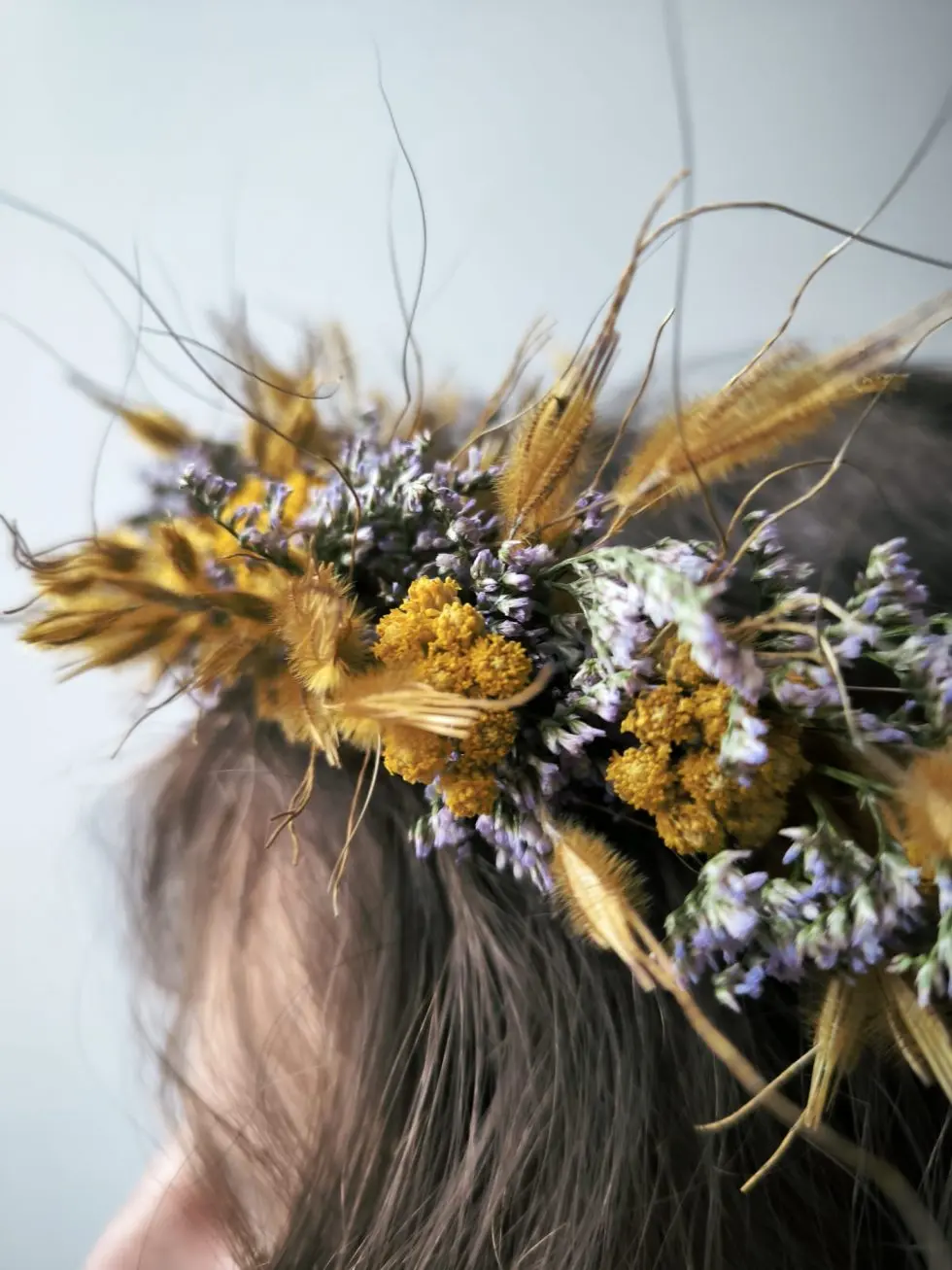 couronne de fleurs