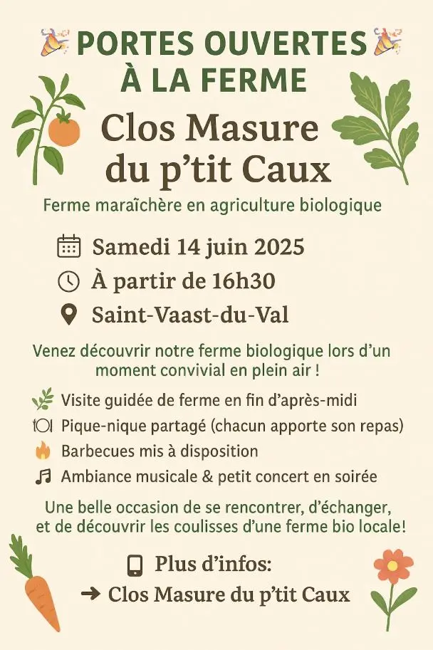 Portes ouvertes Clos Masure