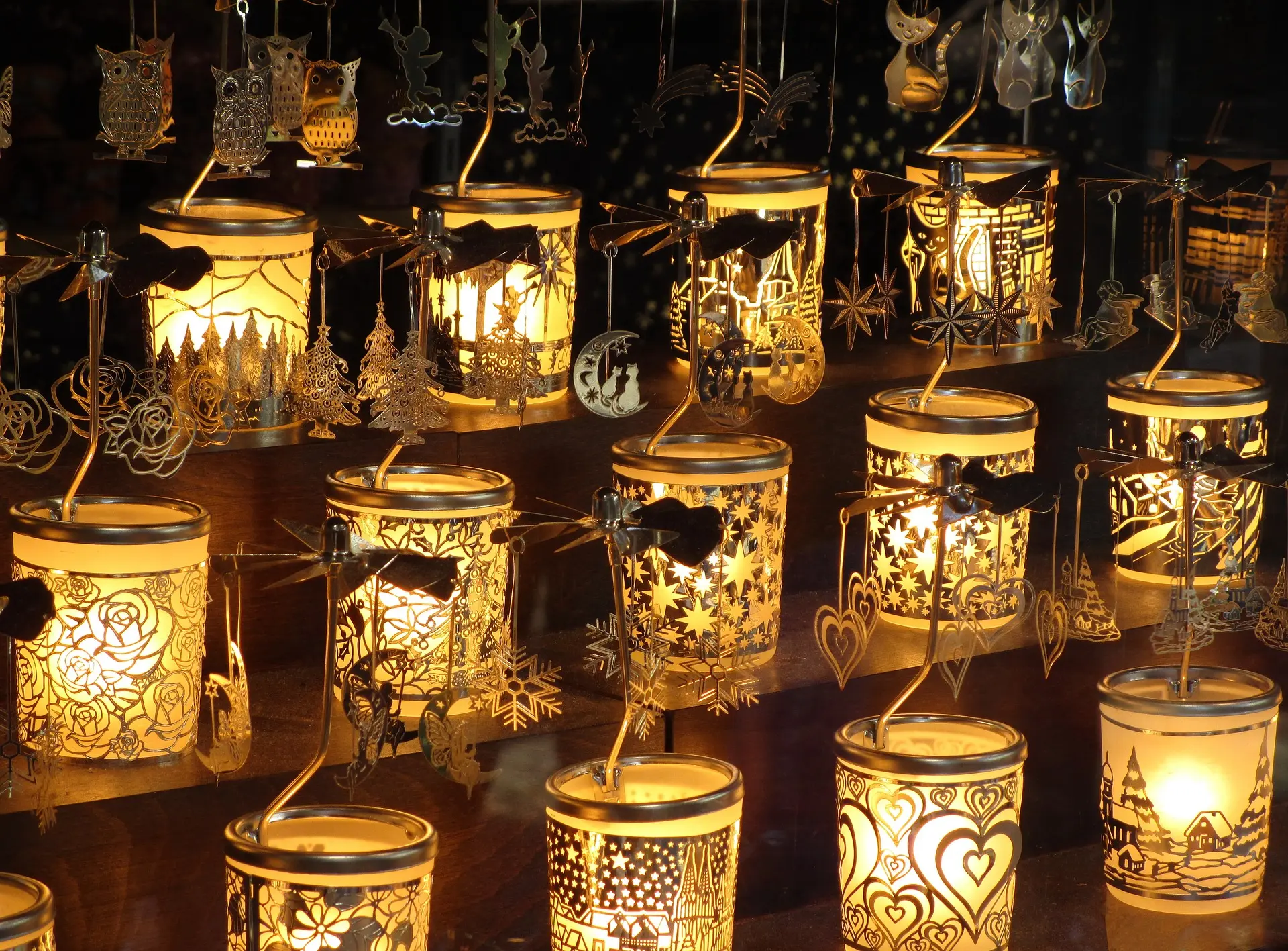 déco bougies noel pixabay