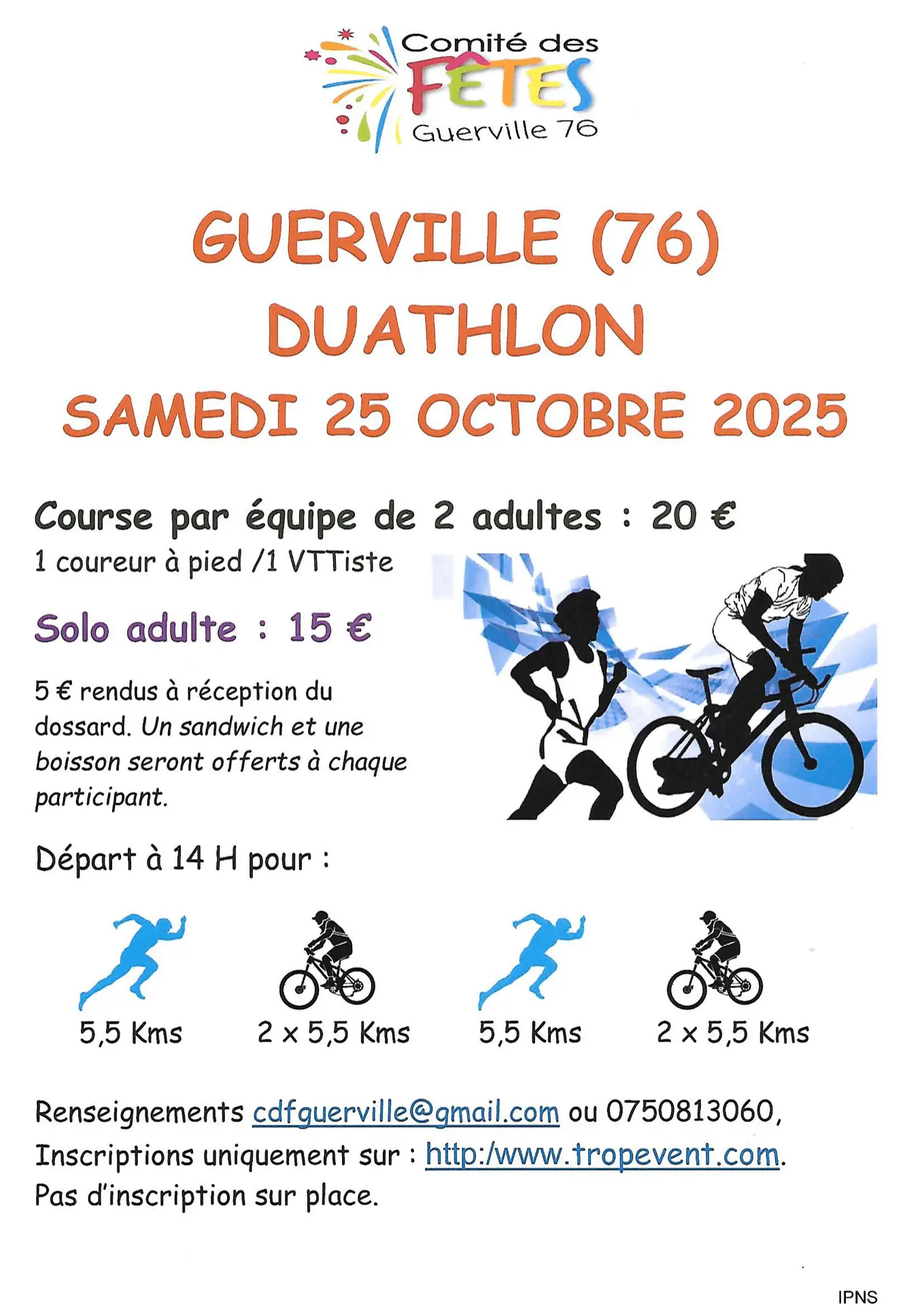 duathlon - 25 octobre