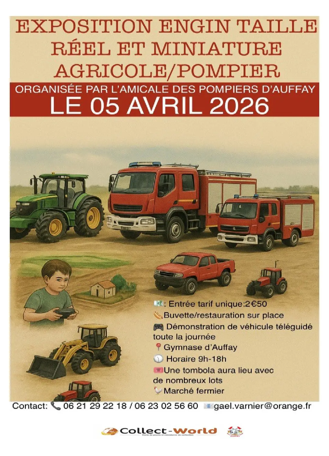 exposition sapeurs pompier avril