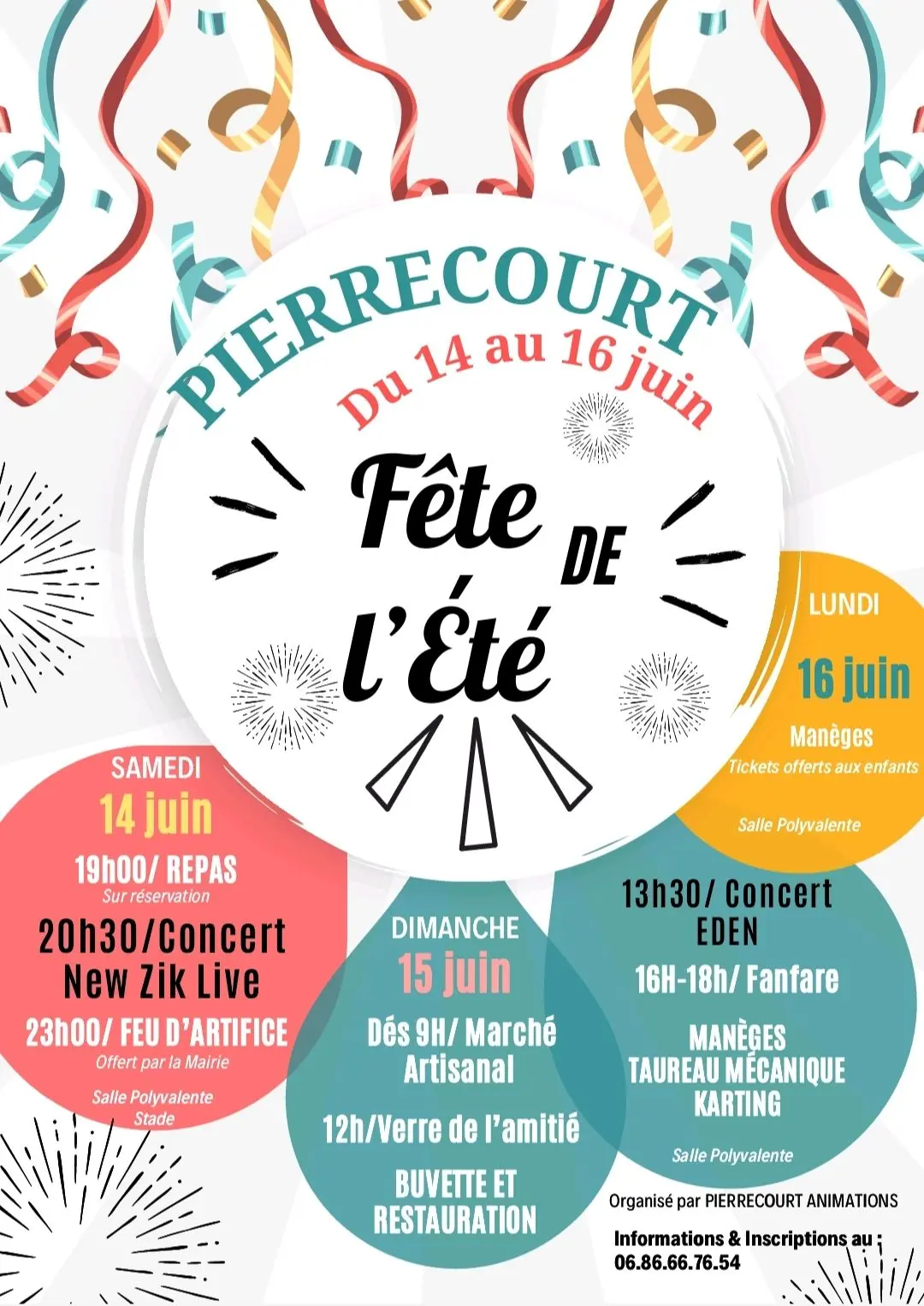 fête - 14 au 16 juin