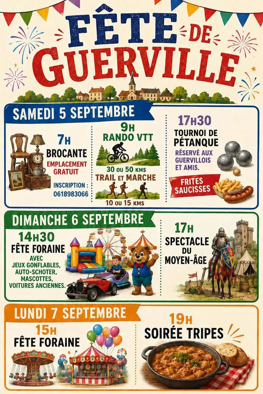 fête de Guerville - 5 septembre