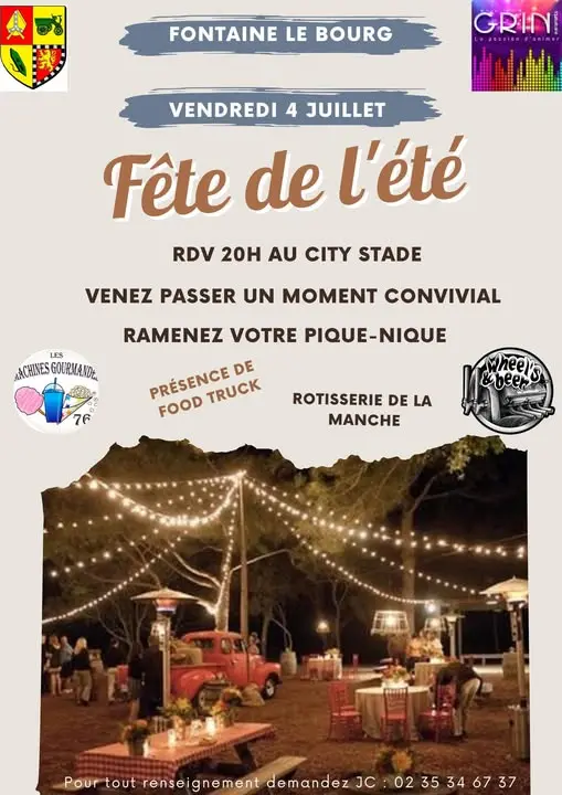 fête de l'été fontaine le bourg