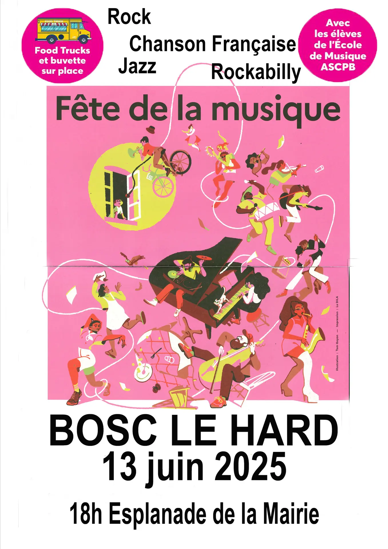 fête de la musique bosc le hard 13 juin