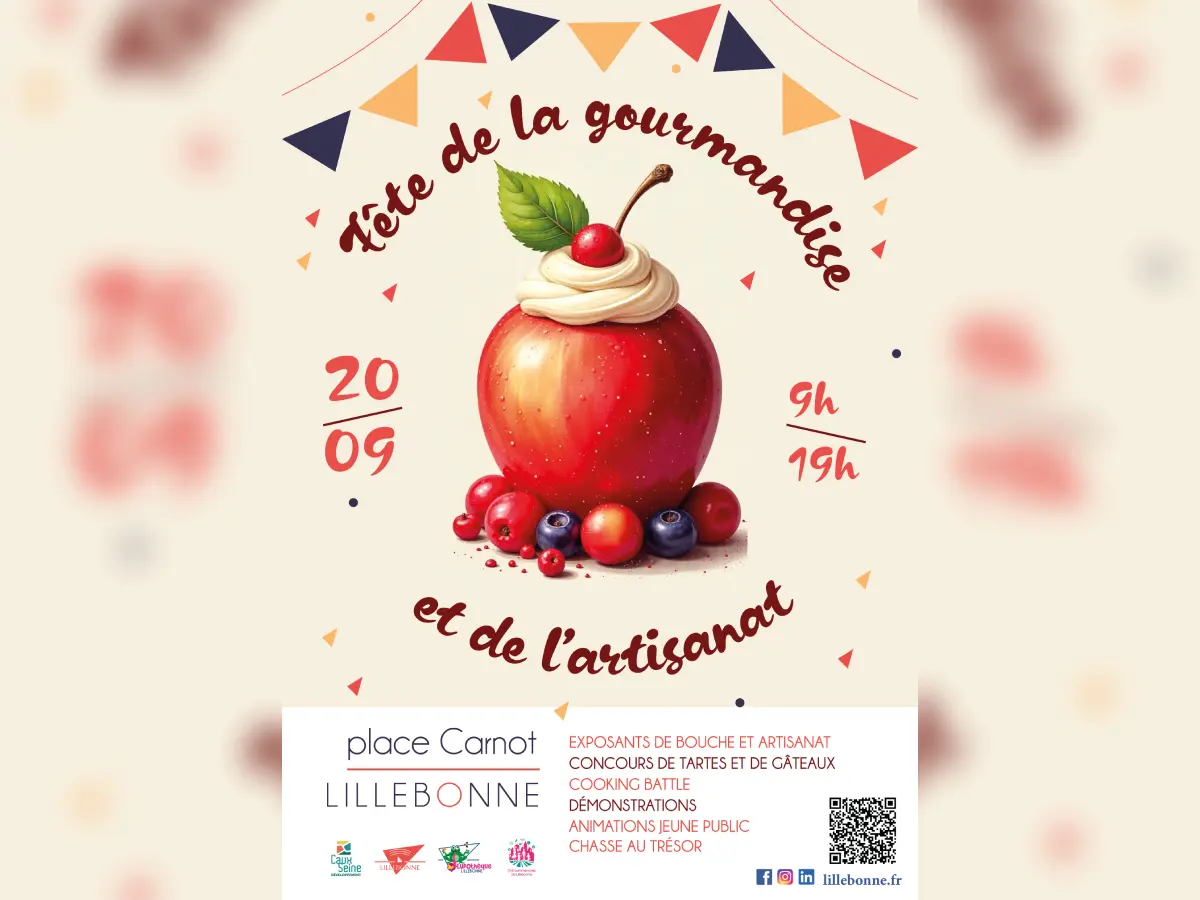 fête de la gourmandise et de l'artisanat lillebonne 20 septembre 2025