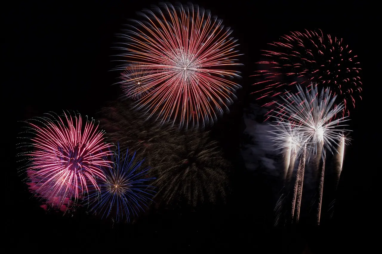 feu d'artifice