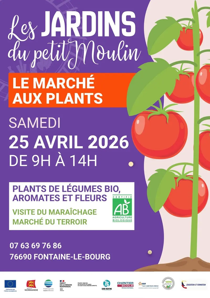 jardin du petit moulin- marché 2026