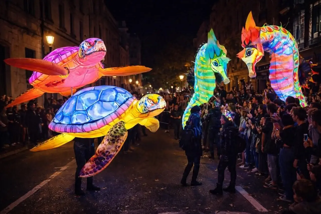spectacle de lumière