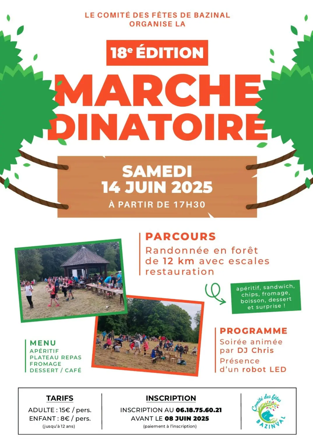 marche dinatoire - 14 juin