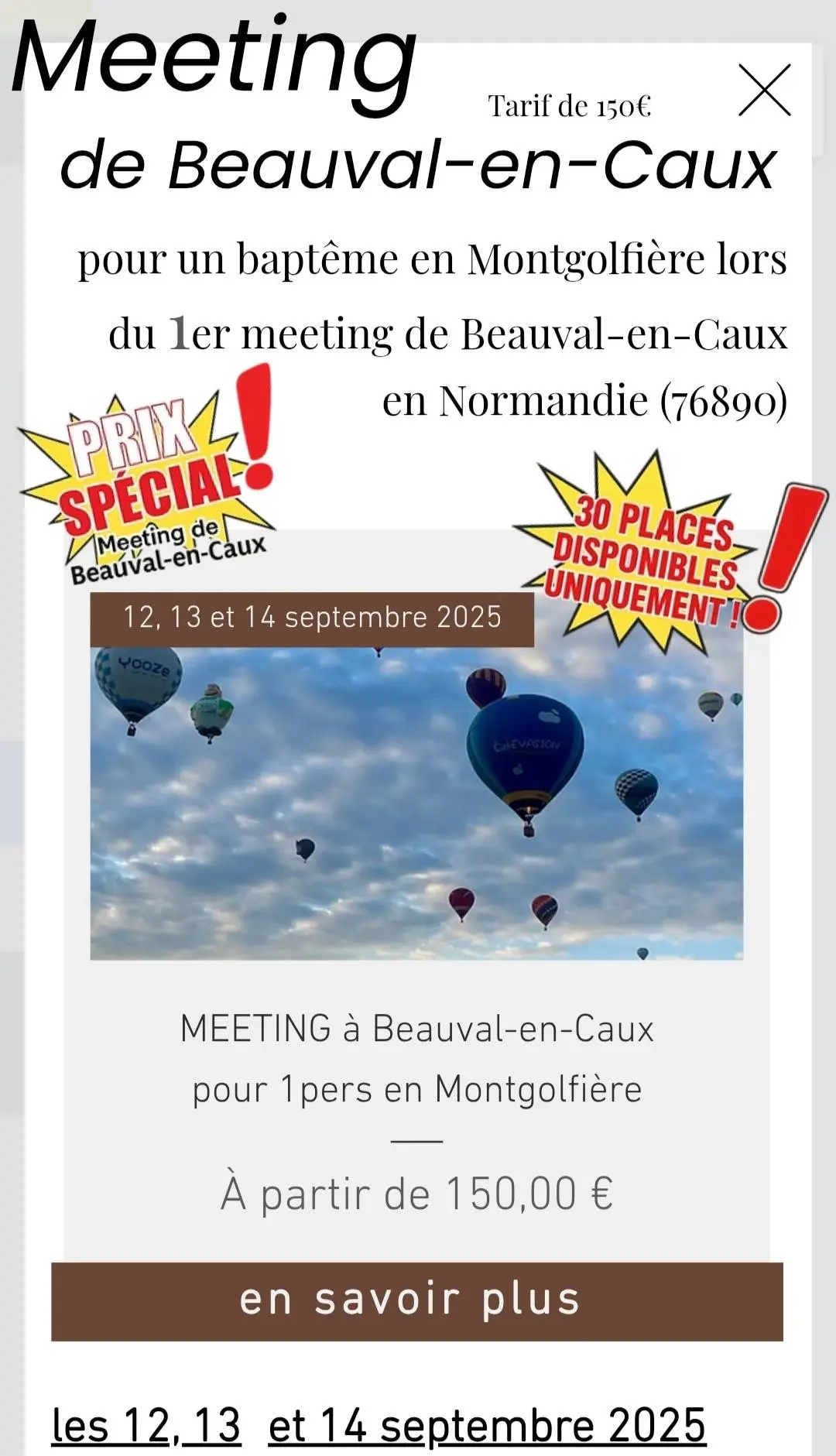 meeting beauval en caux 2025